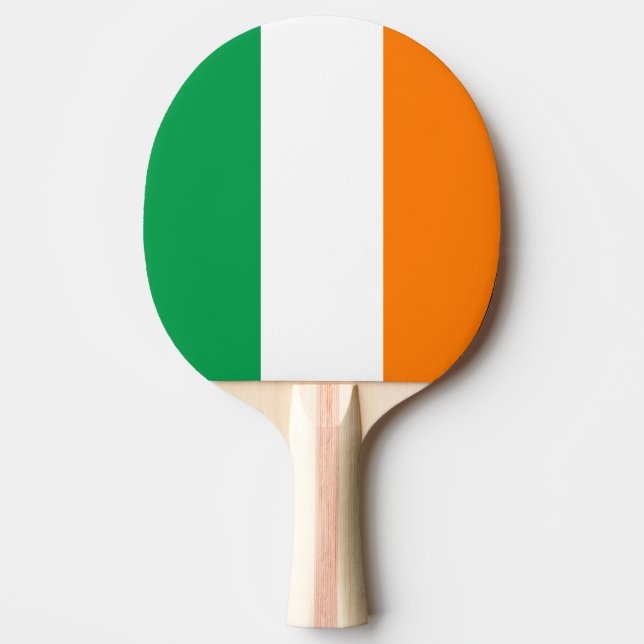 Ireland Flag Ping Pong Paddle (Front)