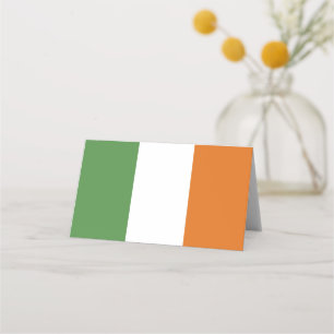 Ireland flag place card