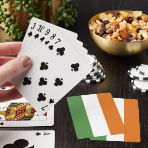 Ireland flag playing cards