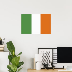 Ireland flag poster