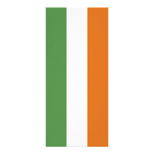 Ireland flag rack card