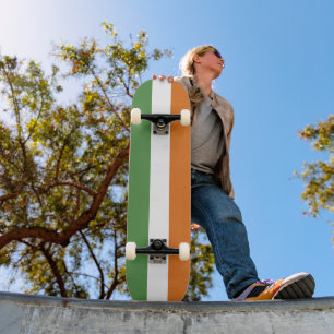 Ireland flag skateboard