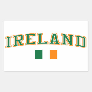 Ireland + Flag Sticker