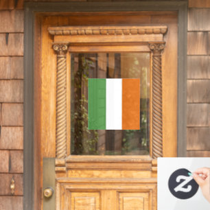 Ireland flag window cling