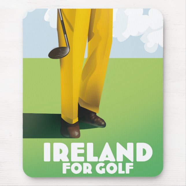 Ireland For Golf Mouse Pad (Front)