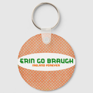Ireland Forever Polka Dots Keychain