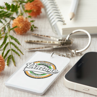 ireland Galway vintage logo Keychain