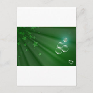 Ireland Green Pattern Art Peace Love Destiny Postcard