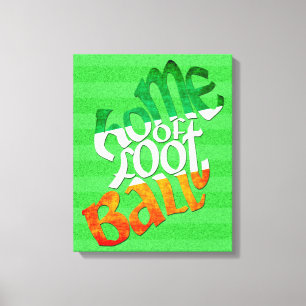 Ireland Home of Football GAA Canvas Print