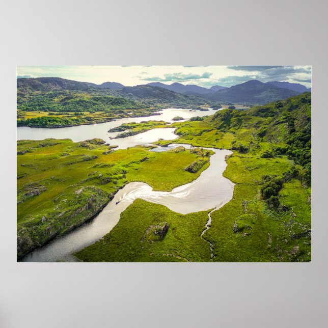 Ireland in Motion and Stillness Poster (Front)