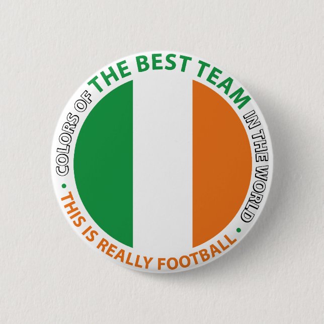 Ireland Ireland Art Shield 2 Inch Round Button (Front)
