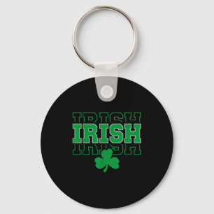 Ireland Irish Ancestry Varsity Style For Men Women Keychain