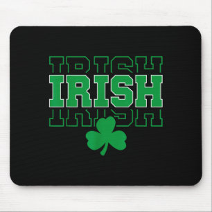 Ireland Irish Ancestry Varsity Style For Men Women Mouse Pad