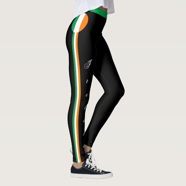 Ireland & Irish Flag fashion travel/sport fans Leggings (Right)