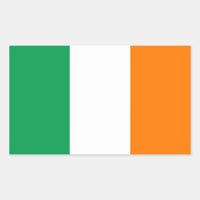 Ireland/Irish Flag Sticker (Front)