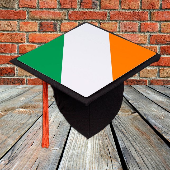 Ireland & Irish Flag - Students /University Graduation Cap Topper (Creator Uploaded)