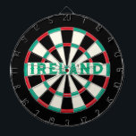 IRELAND Irish Old Classic Design Green Text Dartboard<br><div class="desc">IRELAND Irish Old Classic Design Dart Board with Green Text. 🎯You can edit text by selecting the personalization option. Please let me know if you have additional questions and because Zazzle's customer support handles the customer experience you may reach Zazzle customer support by chat, phone or email as explained in...</div>