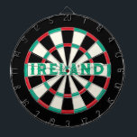 IRELAND Irish Old Classic Design Green Text Dartboard<br><div class="desc">IRELAND Irish Old Classic Design Dart Board with Green Text. 🎯You can edit text by selecting the personalization option. Please let me know if you have additional questions and because Zazzle's customer support handles the customer experience you may reach Zazzle customer support by chat, phone or email as explained in...</div>