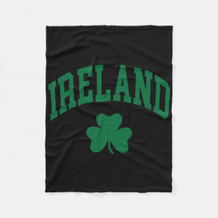 Ireland Irish Shamrock St. Patricks Day _1 Fleece Blanket