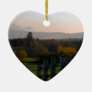 Ireland is Beautiful Ceramic Ornament