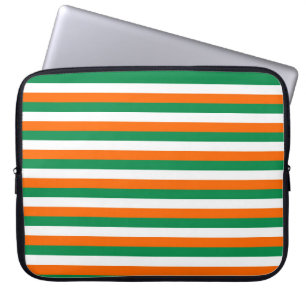 ireland ivory coast miami niger flag stripes patte laptop sleeve