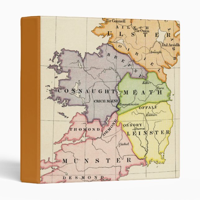 Ireland Map Binder (Front/Spine)