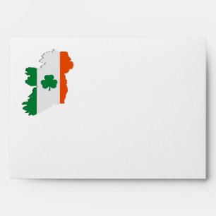 Ireland map envelope