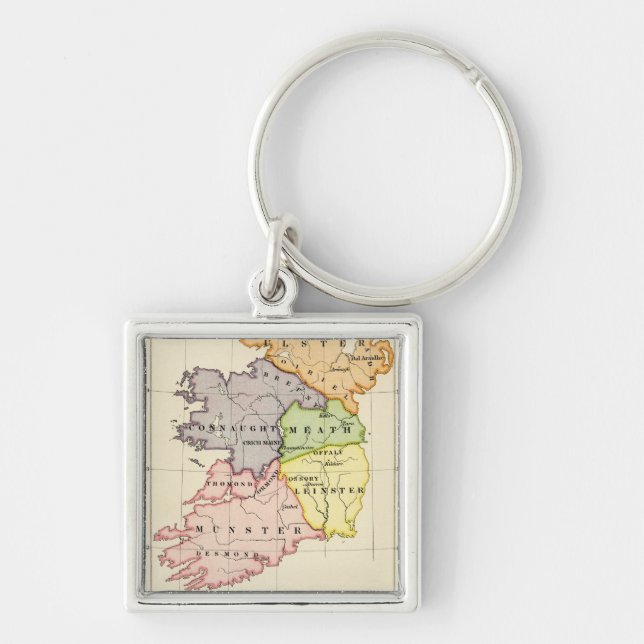 Ireland Map Keychain (Front)