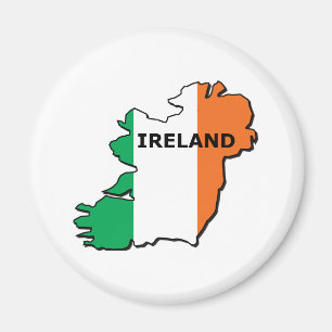 Ireland Map Magnet