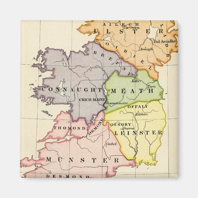 Ireland Map Magnet (Front)