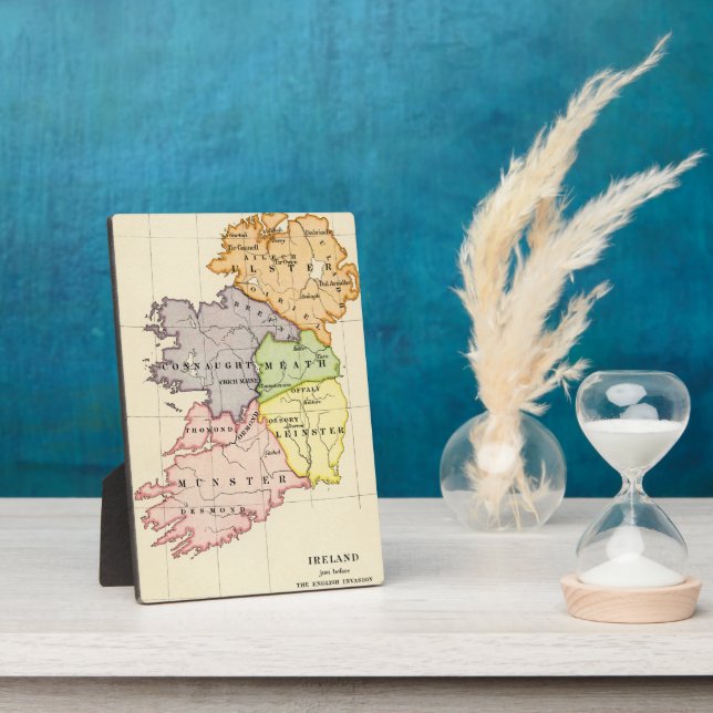 Ireland Map Plaque (Side)