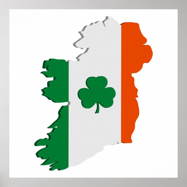 Ireland map poster (Front)