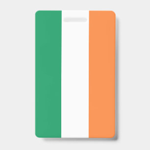 Ireland National Flag, Emerald Isle Celtic Gaelic Badge