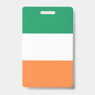 Ireland National Flag, Emerald Isle Celtic Gaelic Badge