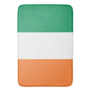 Ireland National Flag, Emerald Isle Celtic Gaelic  Bath Mat