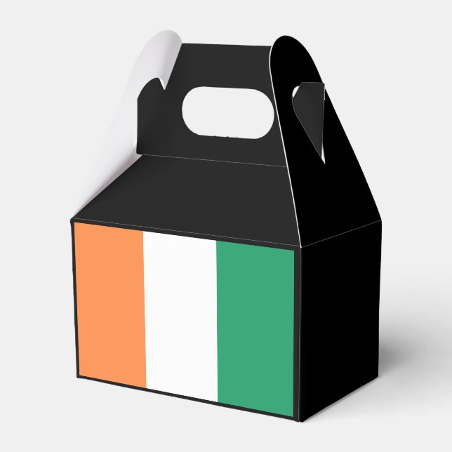 Ireland National Flag, Irish standard, Banner Favor Box (Front Side)