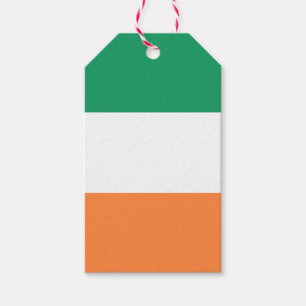 Ireland National Flag, Irish standard, Banner Gift Tags