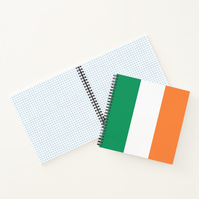 Ireland National Flag, Irish standard, Banner Notebook (Inside)