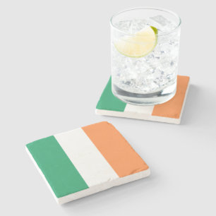 Ireland National Flag, Irish standard, Banner Stone Coaster