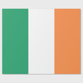 Ireland National Flag, Irish standard, Banner Wrapping Paper