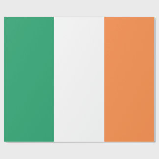 Ireland National Flag, Irish standard, Banner Wrapping Paper