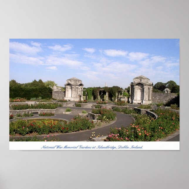 Ireland National War Memorial Gardens Dublin Poster (Front)