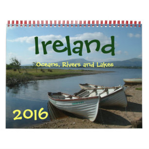 Ireland Oceans, Rivers and Lakes 2016 Calendar
