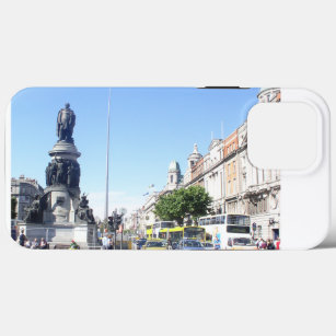 Ireland, O'Connell Monument & Dublin Spire iPhone 13 Pro Max Case