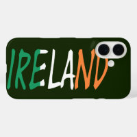 Ireland overlaid on Irish Flag iphcnt