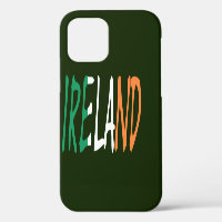 Ireland overlaid on Irish Flag iphcnt
