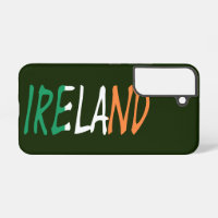 Ireland overlaid on Irish Flag sgcnt