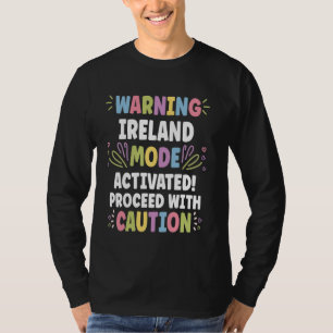 IRELAND Personalized Name Funny Cute Custom IRELAN T-Shirt