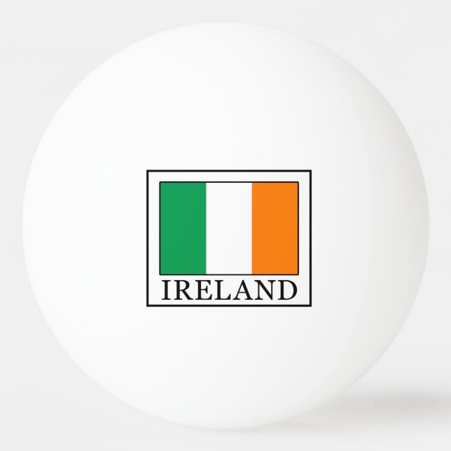 Ireland Ping Pong Ball (Front)