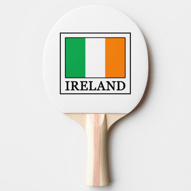 Ireland Ping Pong Paddle (Front)